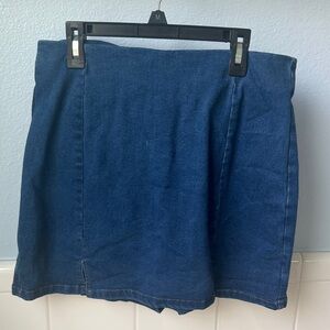 Blue Denim skort